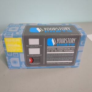 YOURSTORY Photo Personal Bookbinding Kit NIB Make your own 4x6 or 5x7 book